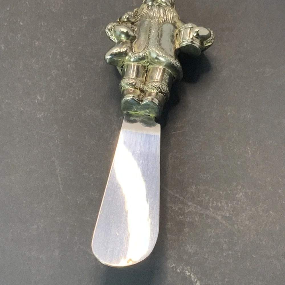 Wallace Stainless Steel Christmas Butter‎ Cheese Spreader